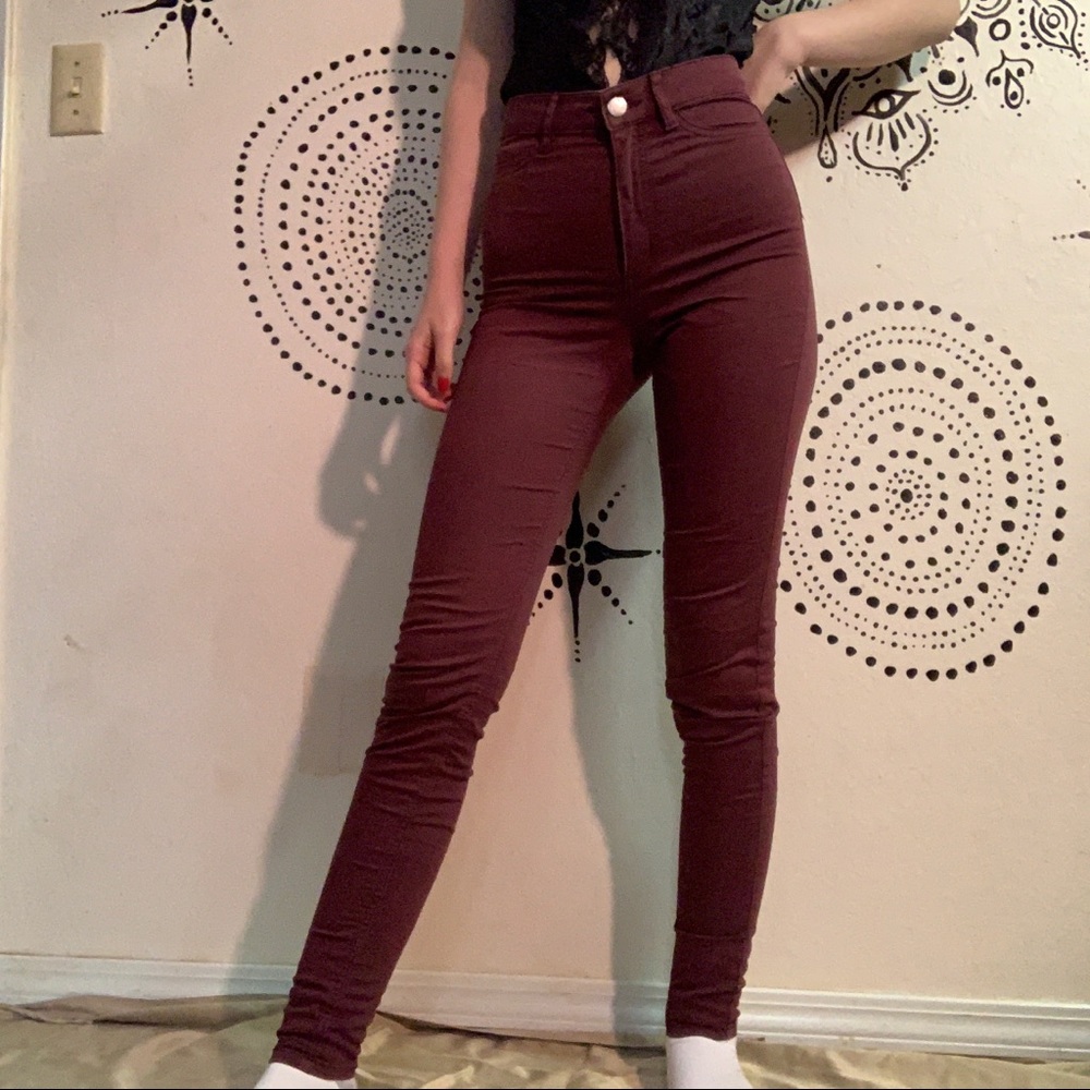 Ultra High Waisted Skinny Jeans